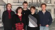 Das neue Sprecherteam (v.l.n.r.): Nico Graw, Cornelia Panse, Dennis Hübner, Sabrina Freye und David Engelhard